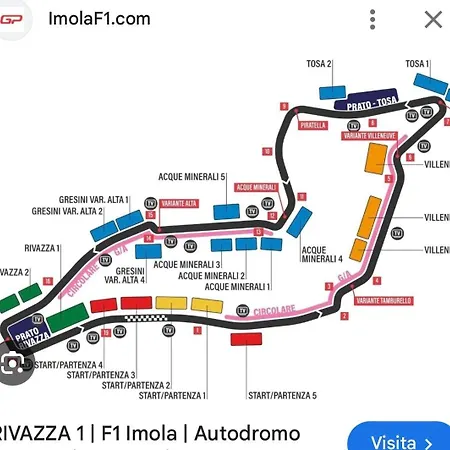 Leopardi 81 - 400 Mt Dall' Autodromo F1 Apartmán *